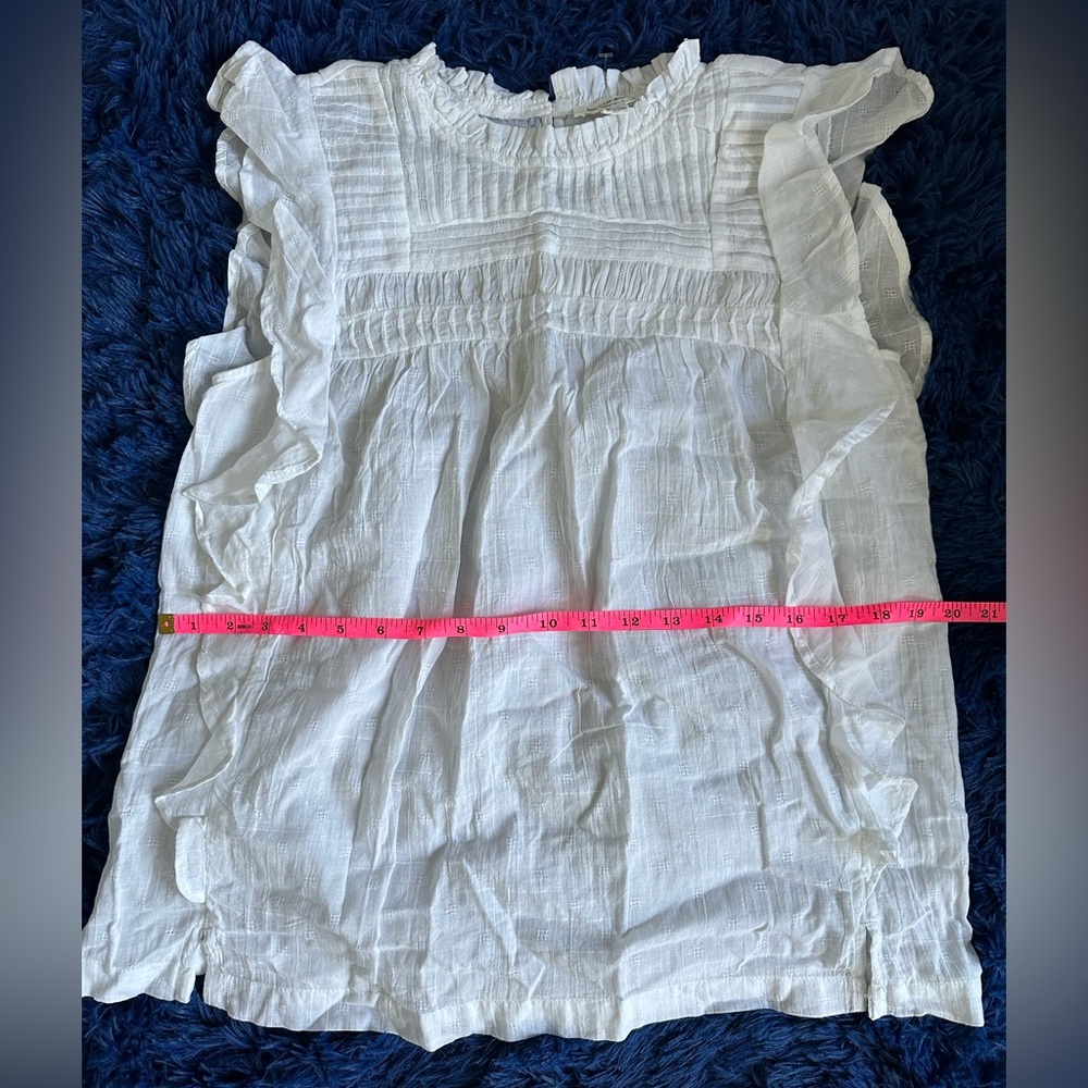 WHITE BEACH BLOUSE